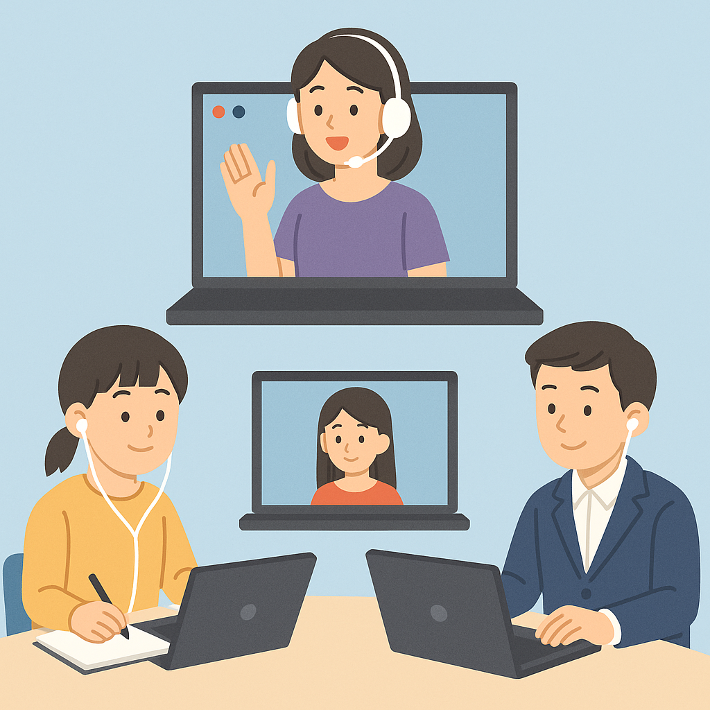オンライン授業の様子